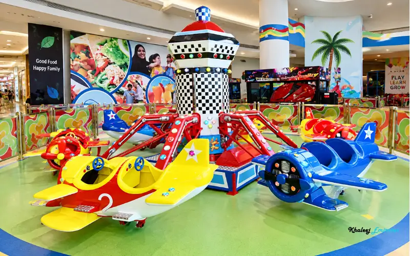 Kids' amusement centre at Etihad Mall