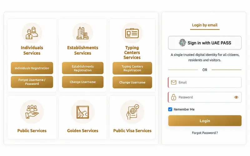 ICA Smart Services in Abu Dhabi