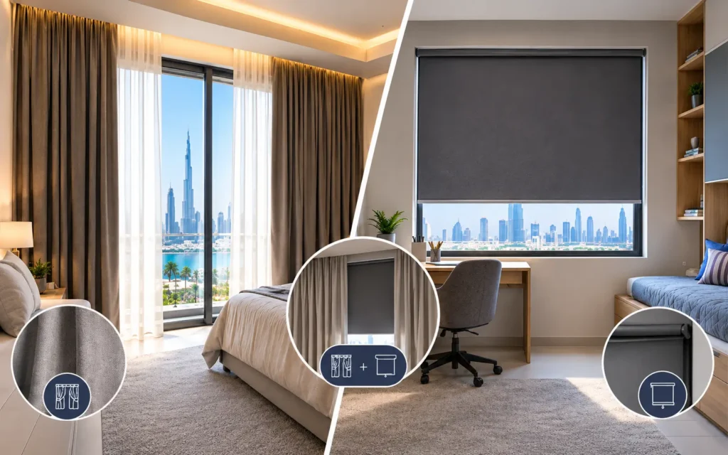 Blackout Curtains vs Blackout Blind